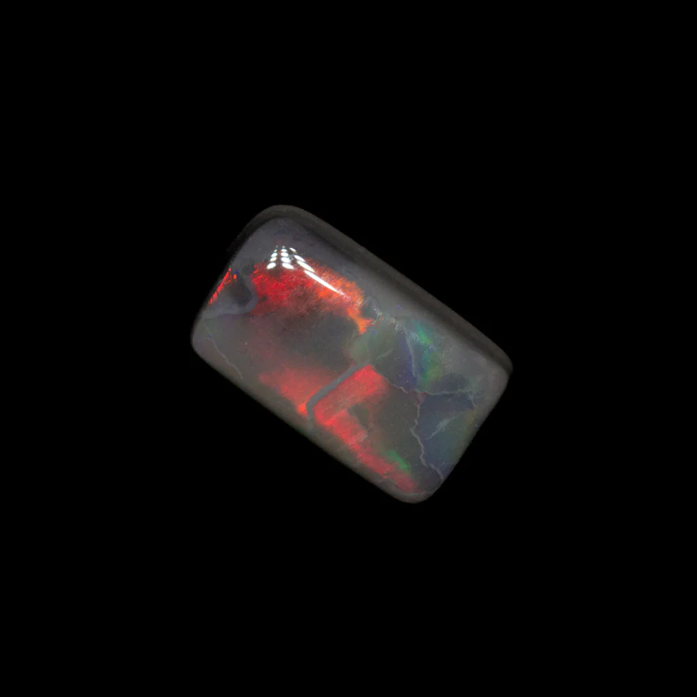 0.49 ct dark opal 6.4x3.9x2.3mm - Image 2