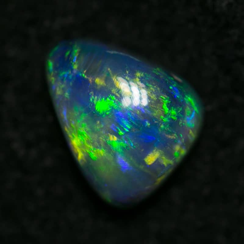 0.49 ct drop shape opal 6x5x3mm - Image 2
