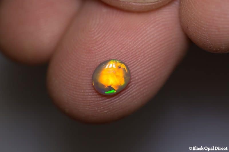 0.50 ct crystal opal 6x5x1.5mm - Image 2
