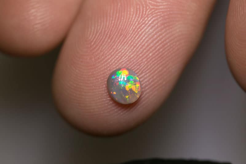 0.50 ct dark opal 5.5x5x3mm - Image 4