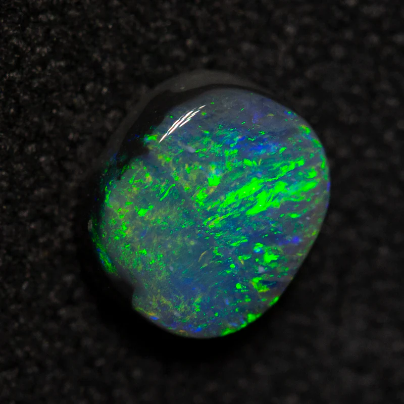 0.50 ct dark opal 5.6x4.7x2.4mm - Image 2