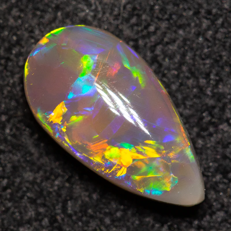 0.50 ct dark opal 7.9x4.3x2.6mm - Image 2