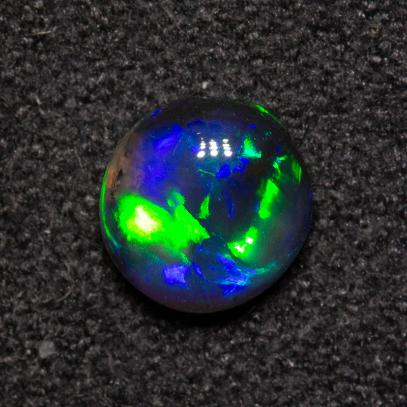 0.51 ct black opal 5.5x5.3x2.6mm - Image 3