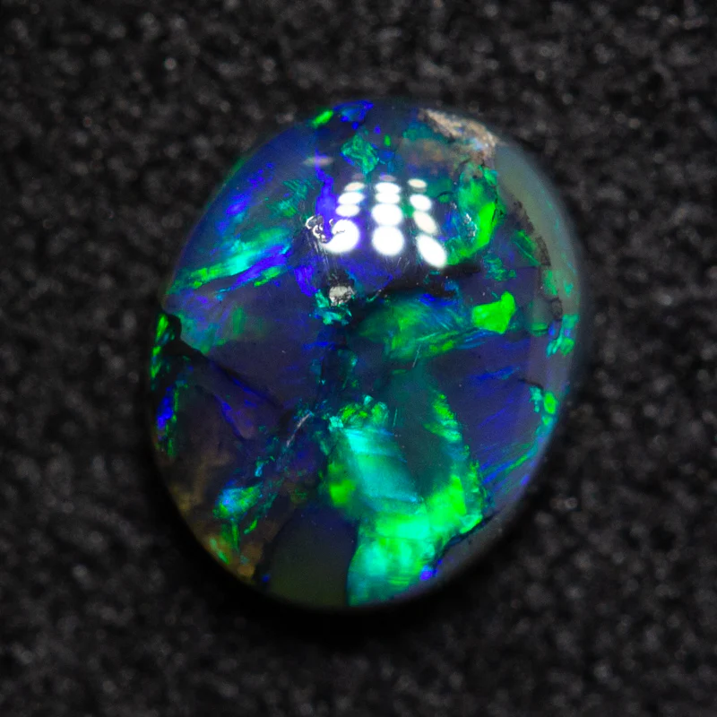 0.51 ct black opal 6.1x5x2.4mm - Image 2
