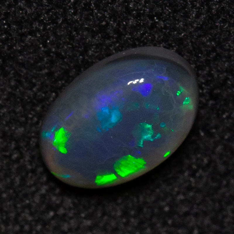 0.51 ct black opal 6.6x4.3x2.5mm - Image 3