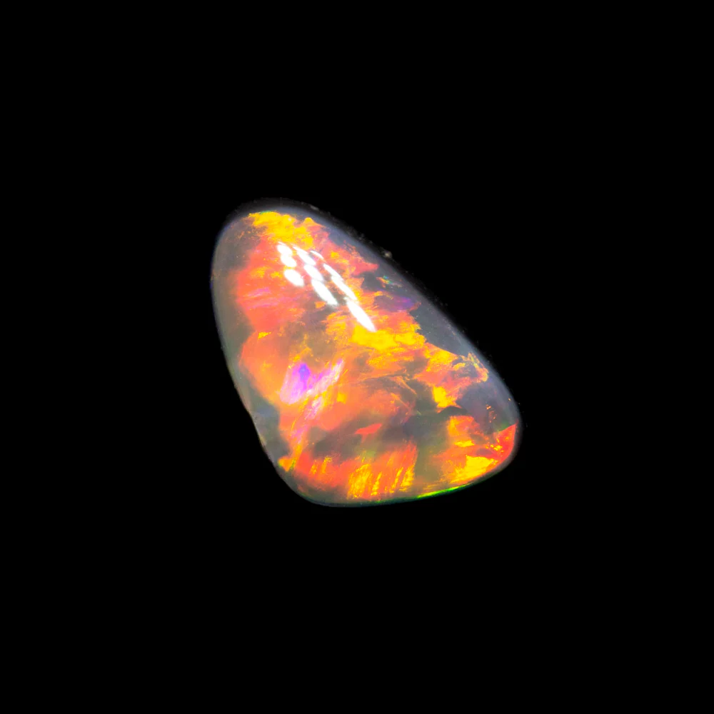 0.51 ct black opal 7.5x4.9x2.1mm - Image 2