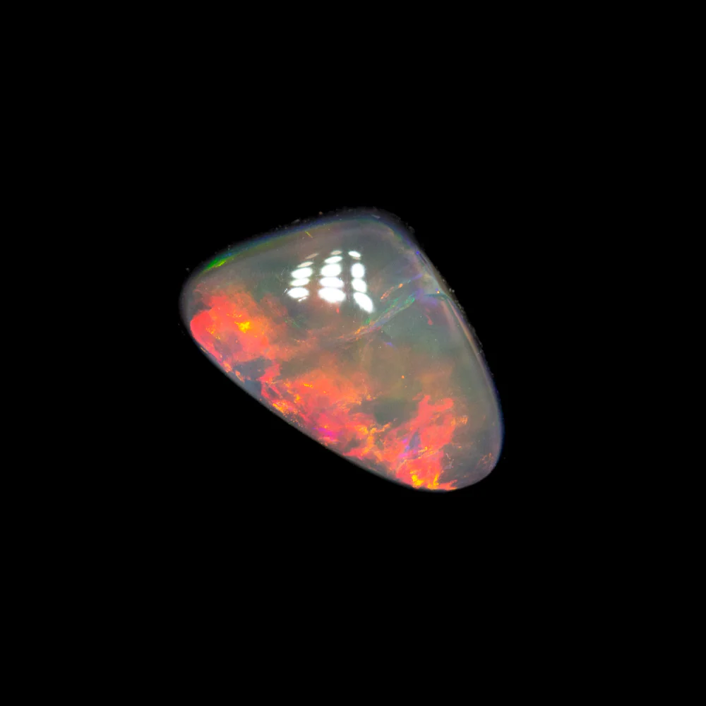 0.51 ct black opal 7.5x4.9x2.1mm - Image 3