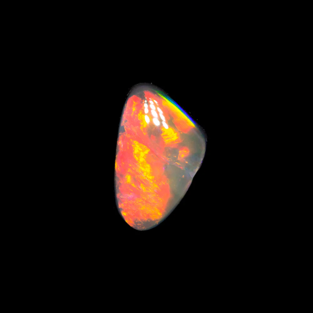 0.51 ct black opal 7.5x4.9x2.1mm - Image 4