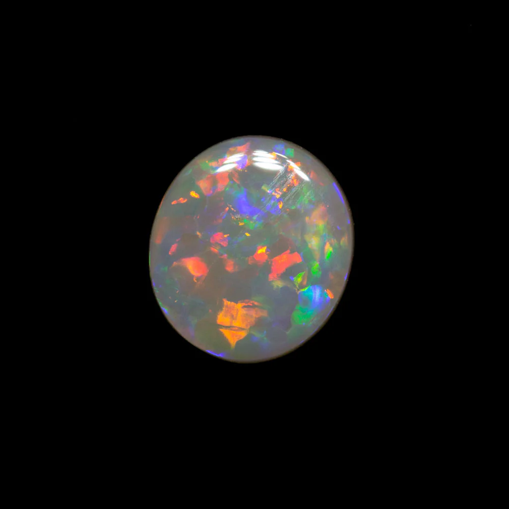 0.51 ct crystal opal 7.1x6.4x1.6mm - Image 2