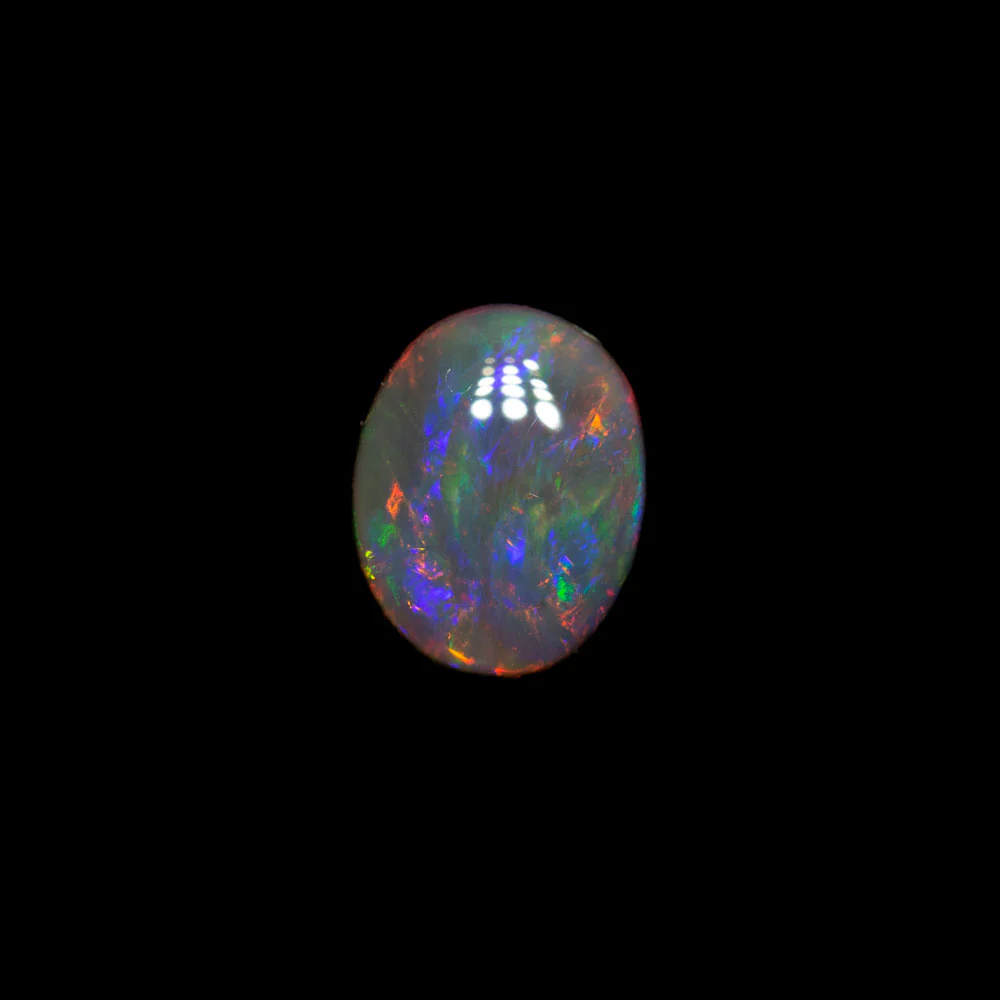 0.51 ct dark opal 5.9x4.8x2.7mm - Image 2