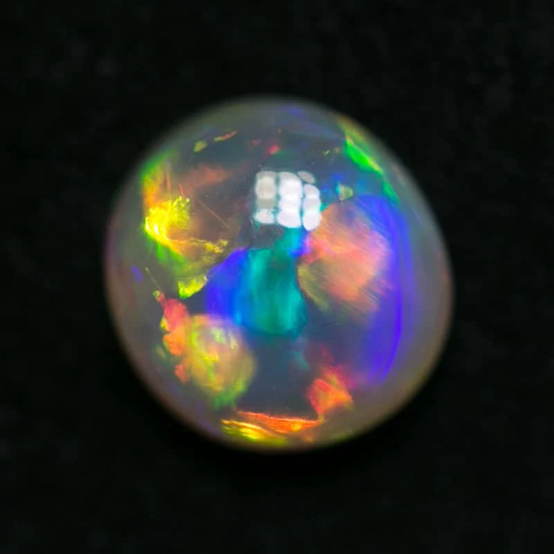 0.51 ct gem crystal opal 5x4.8x3mm - Image 3
