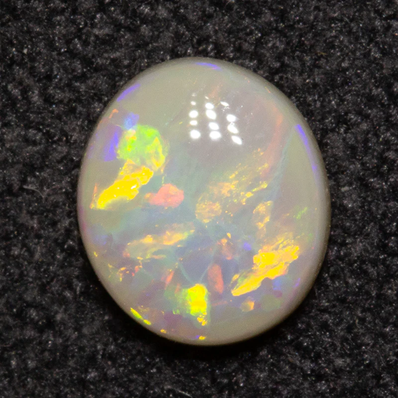 0.51 ct white opal 6.1x5.3x2.3mm - Image 2