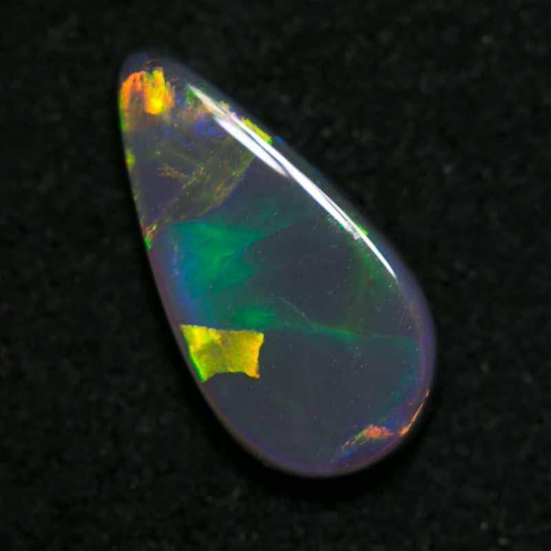 0.51 drop shape dark opal 9x4x2mm - Image 3