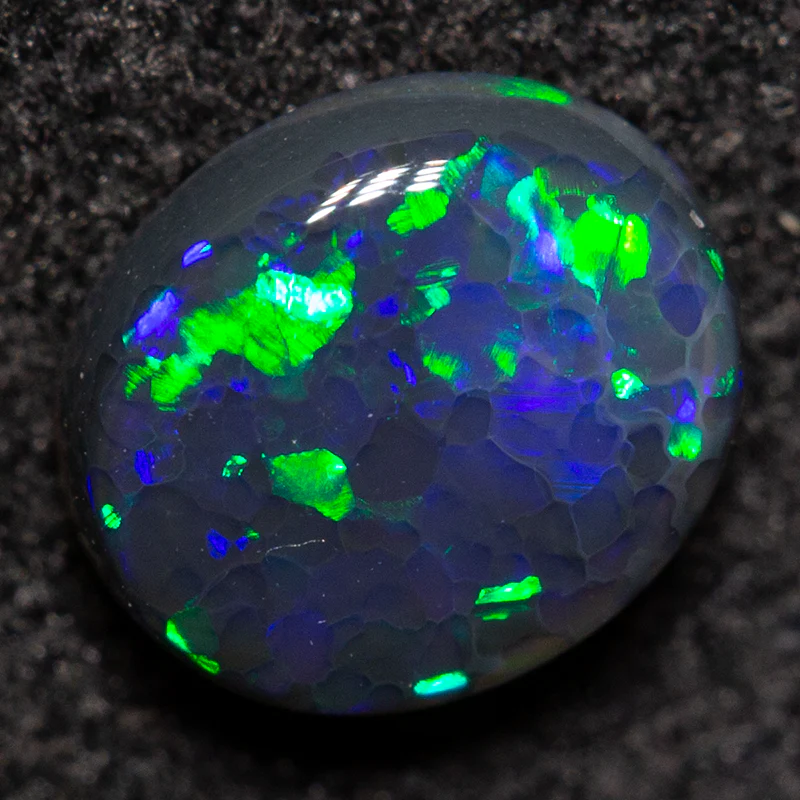 0.52 ct black opal 6x5.1x2.4mm - Image 3