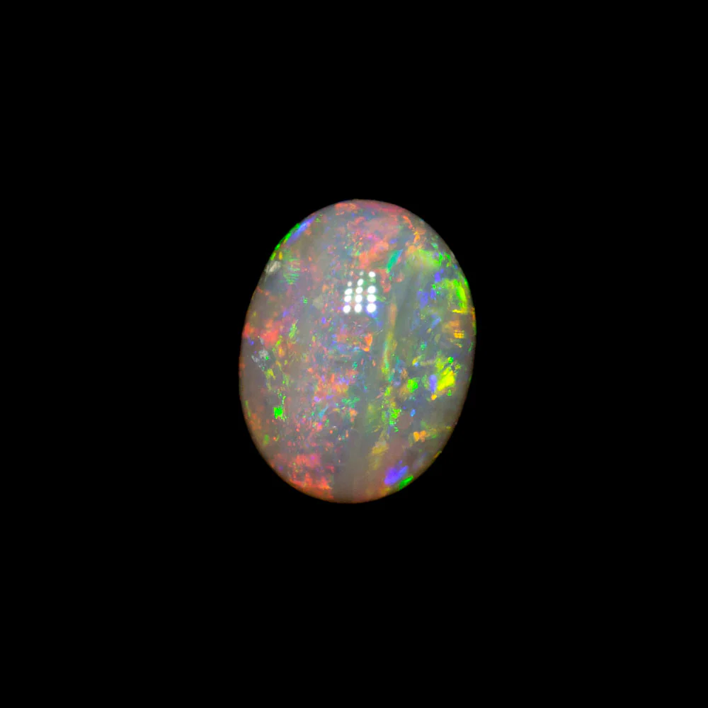 0.53 ct dark opal 6.1x4.7x2.7mm - Image 2