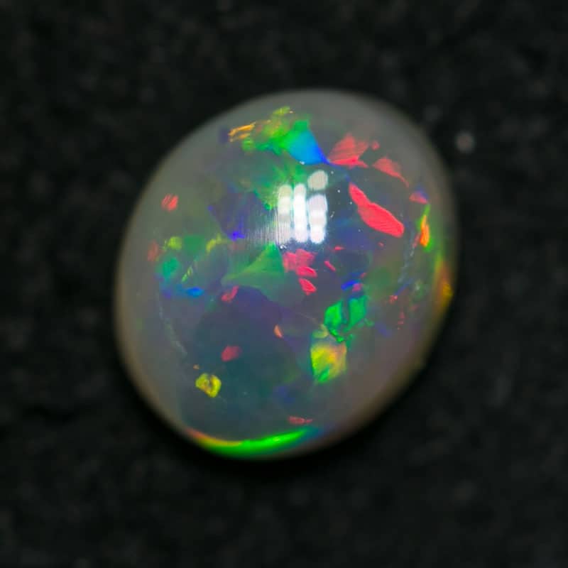 0.53 ct dark opal 6x5x3mm - Image 4