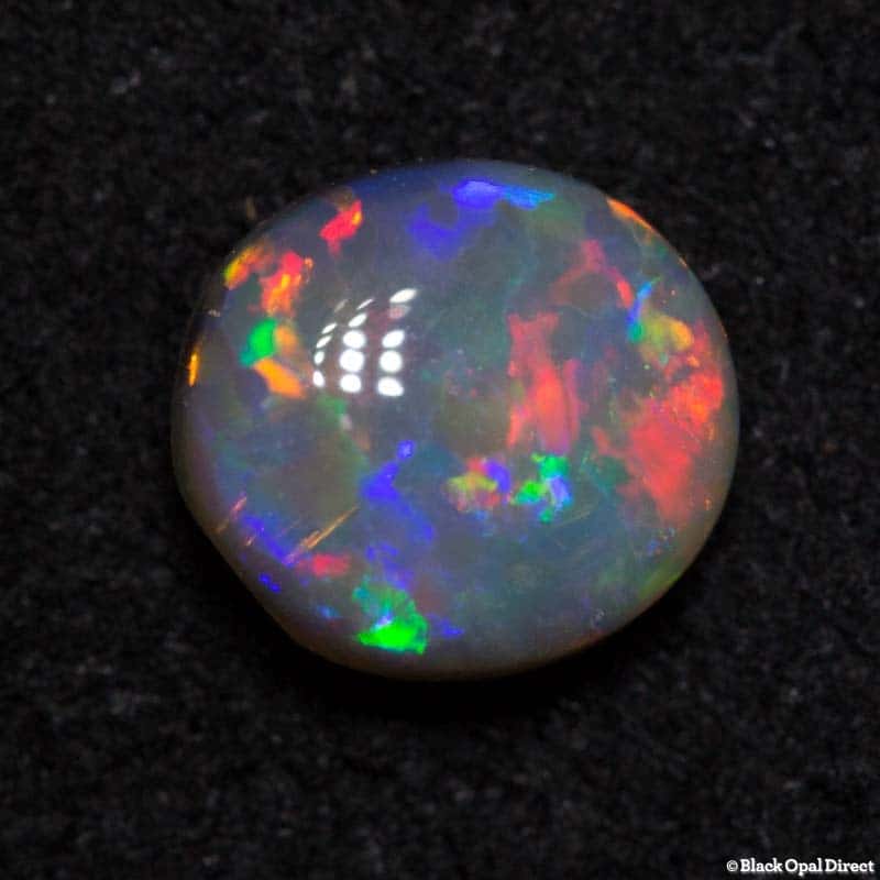 0.53 ct semi black opal 5.6x5x2.5mm - Image 2
