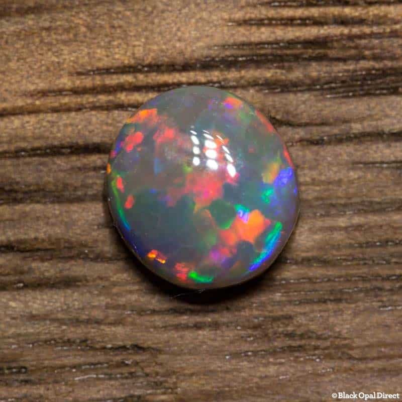 0.53 ct semi black opal 5.6x5x2.5mm - Image 4