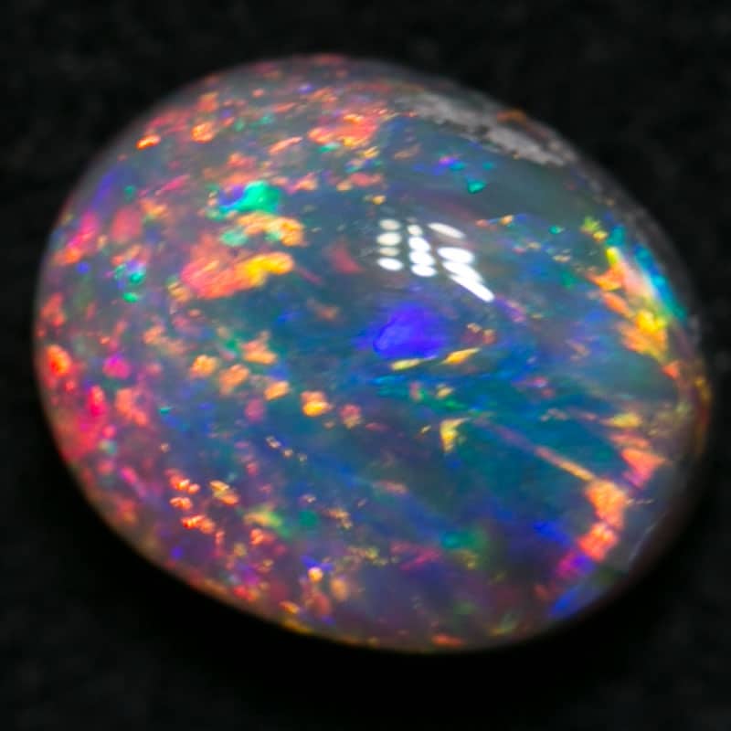 0.54 ct dark opal 5.5x4.5x3mm - Image 2