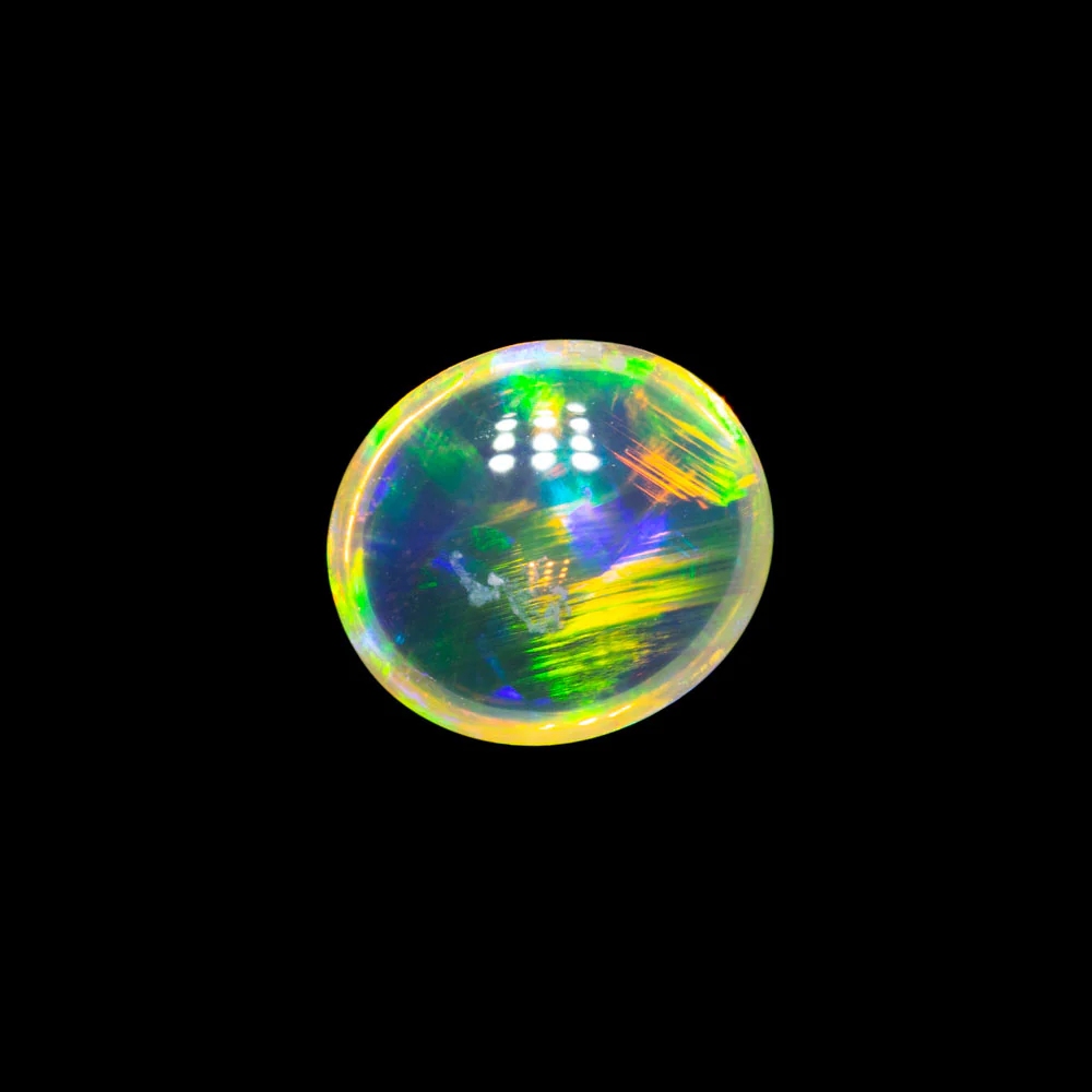 0.55 ct crystal opal 6.3x5.6x2.7mm - Image 2
