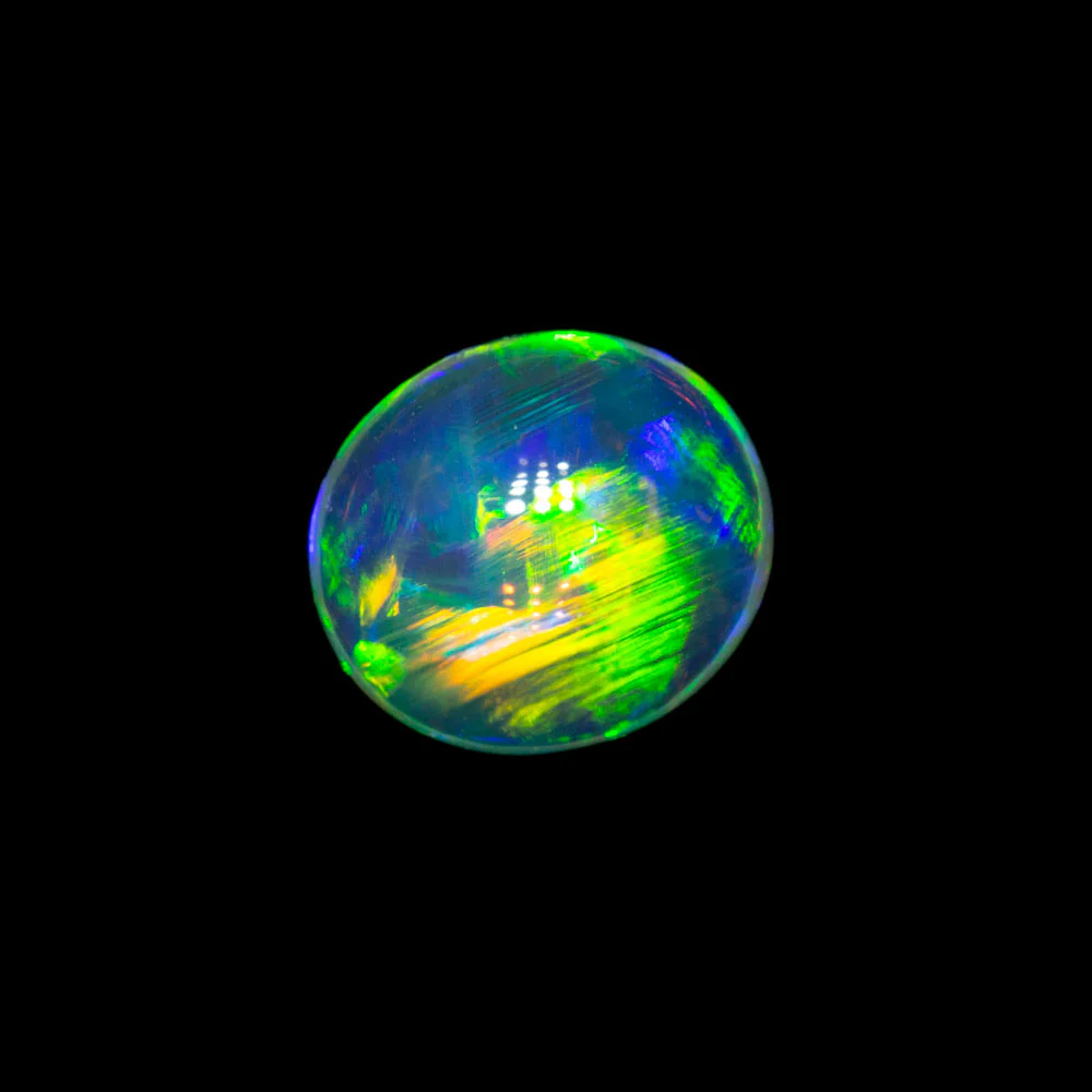 0.55 ct crystal opal 6.3x5.6x2.7mm - Image 3