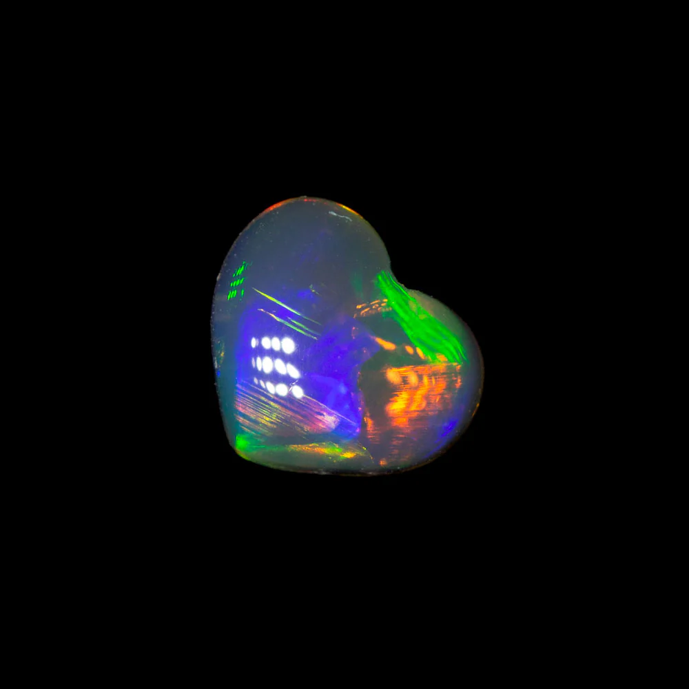 0.55 ct crystal opal 6.6x5.6x2.3mm - Image 2