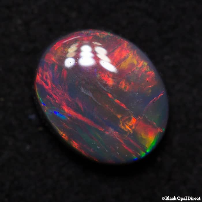 0.55 ct gem back opal 6.5x5x2.5mm - Image 2
