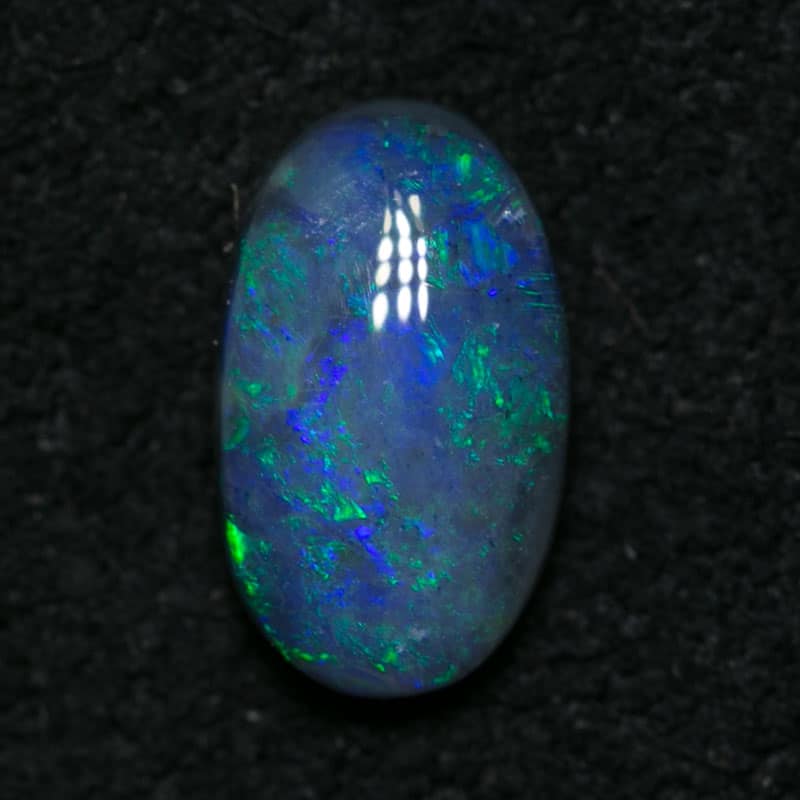 0.56 ct black opal 7.5x4x2mm - Image 3