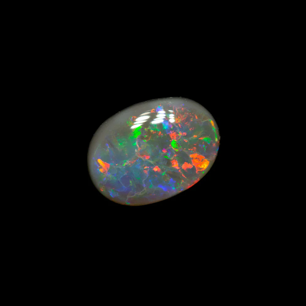 0.56 ct dark opal 7.5x5.4x2mm - Image 2