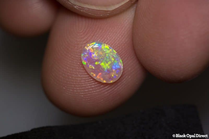 0.57 ct crystal opal 8x6x1.5mm - Image 3