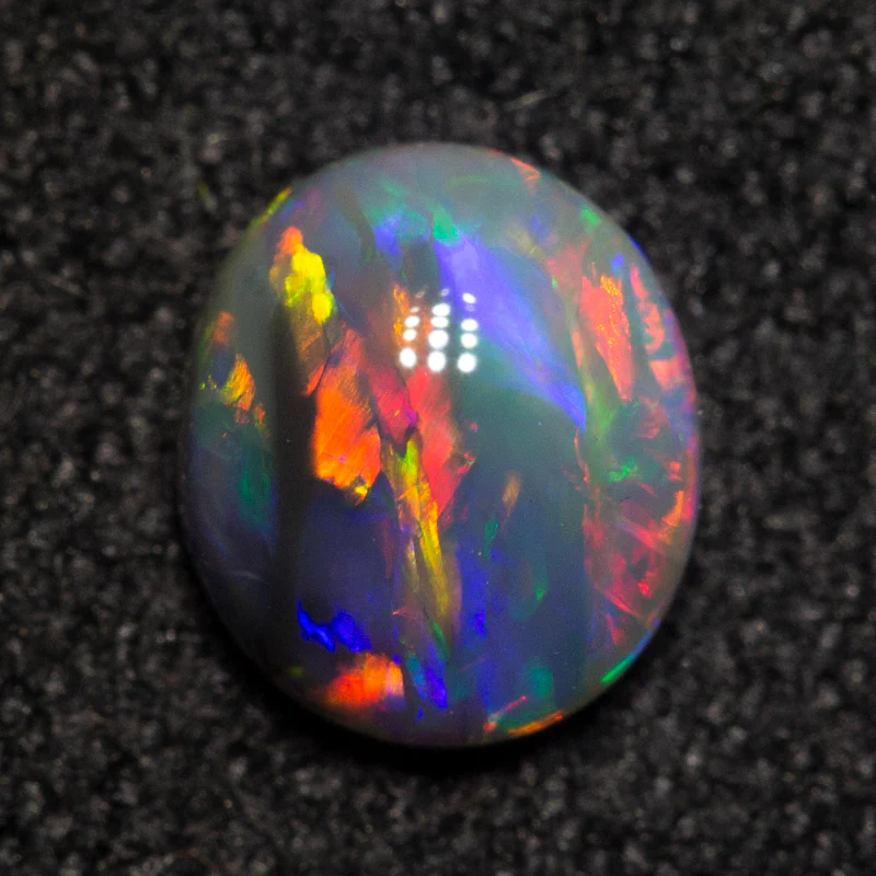 0.57 ct dark opal 6.1x5.3x2.8mm - Image 3