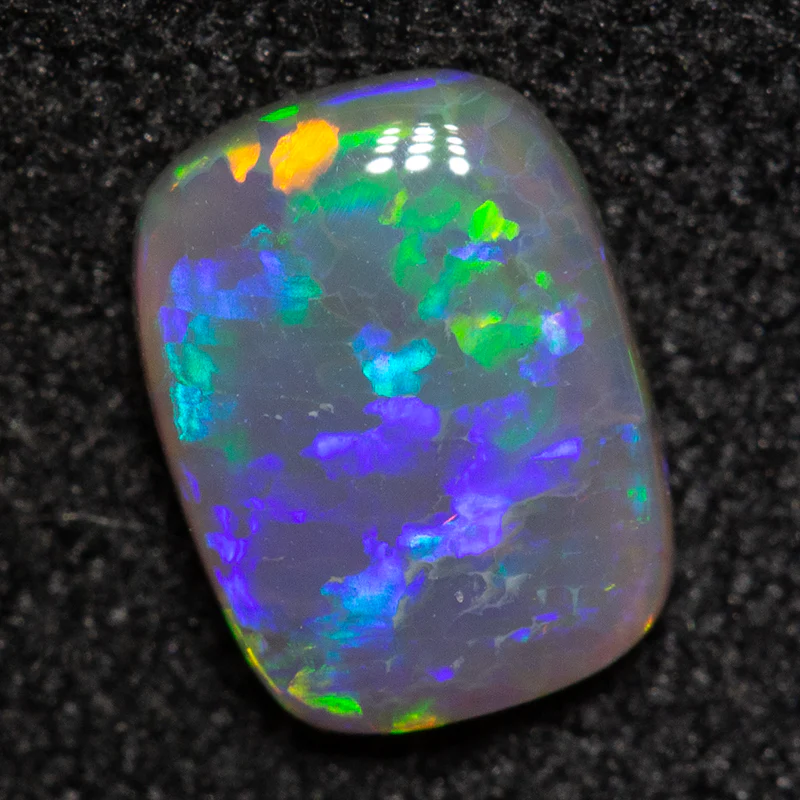 0.57 ct dark opal 6.9x5.2x1.9mm - Image 2