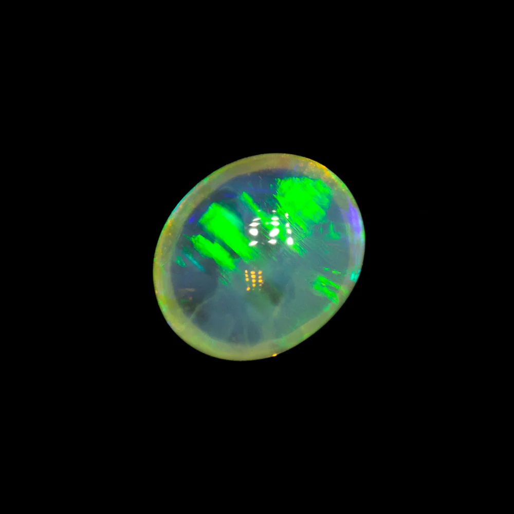 0.58 ct crystal opal 5.8x4.8x3.5mm - Image 4