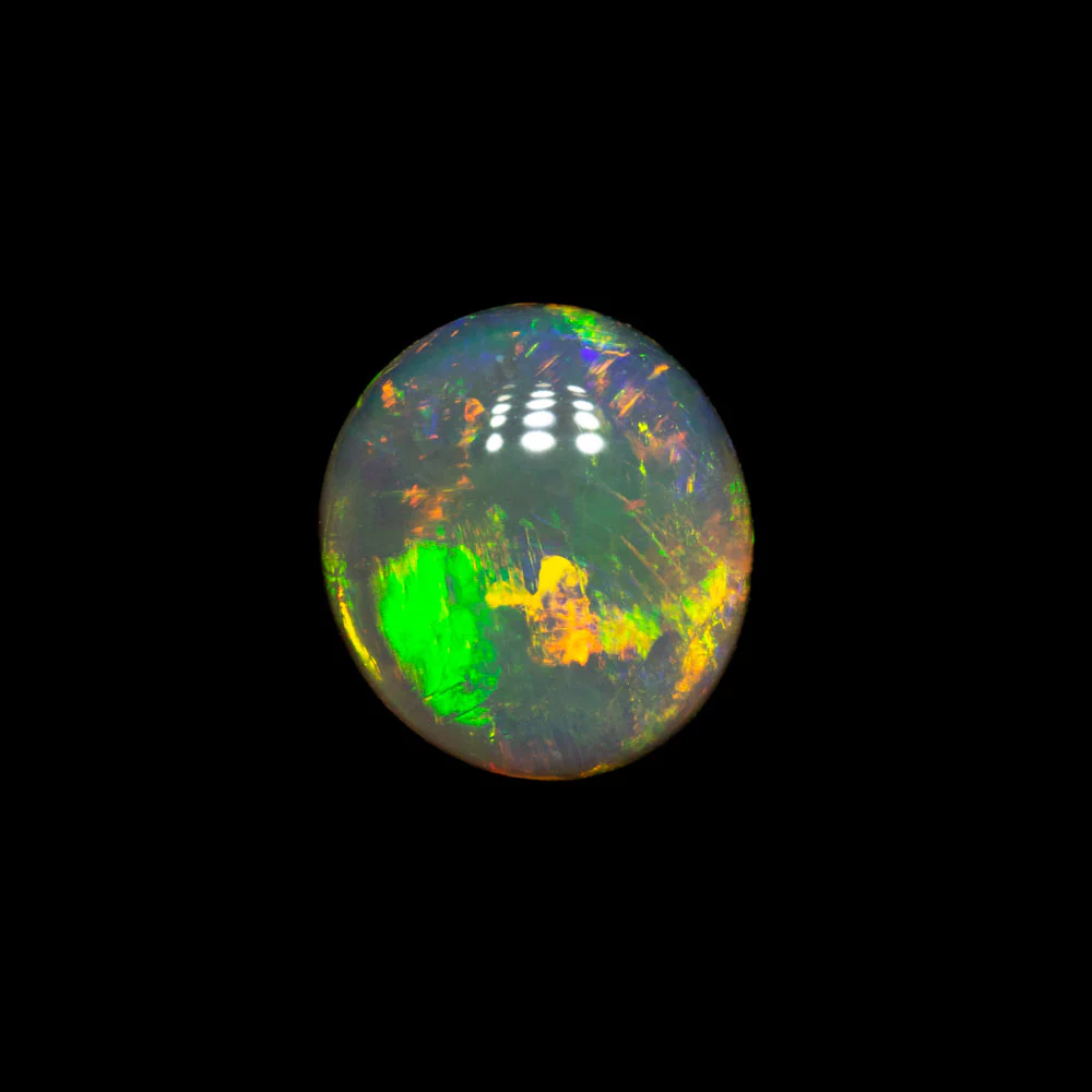 0.58 ct crystal opal 6.8x6.2x2mm - Image 3