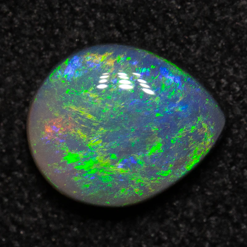 0.58 ct dark opal 6.5x5.3x2.4mm - Image 2