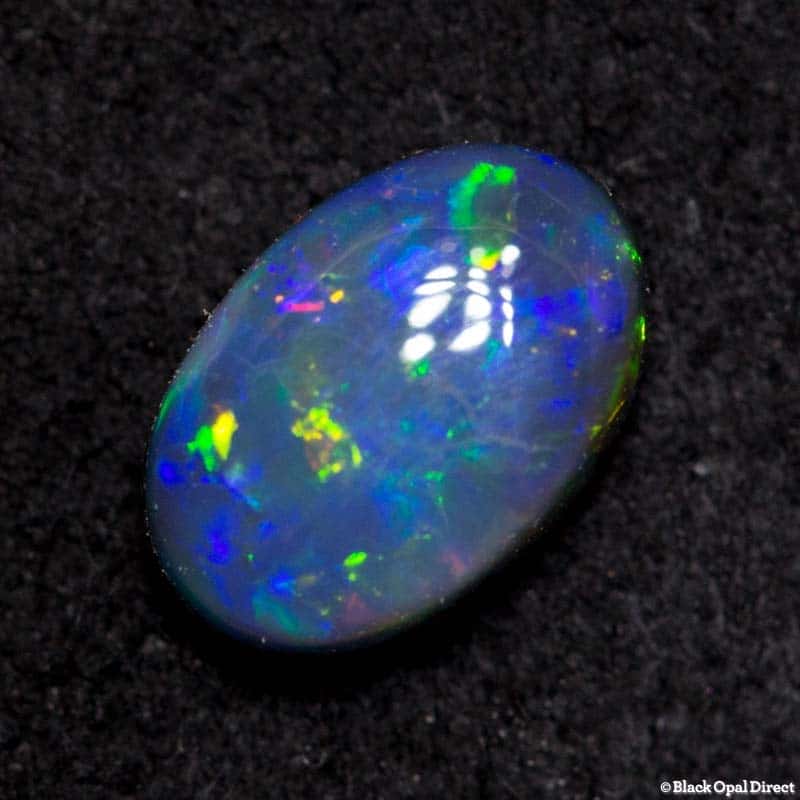 0.59 ct black opal 7x4.5x2mm - Image 4