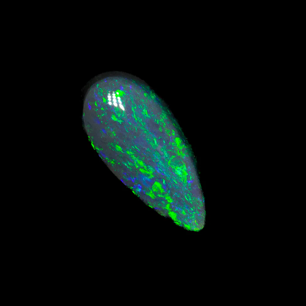 0.59 ct black opal 8.1x4x2.7mm - Image 2