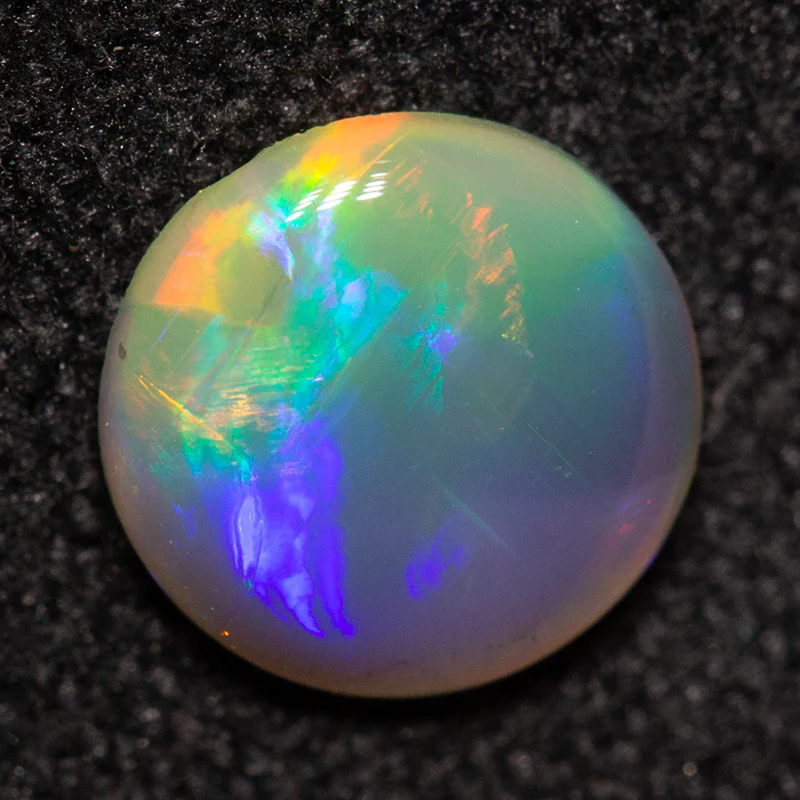 0.59 ct crystal opal 6.6x6.5x2.1mm - Image 2
