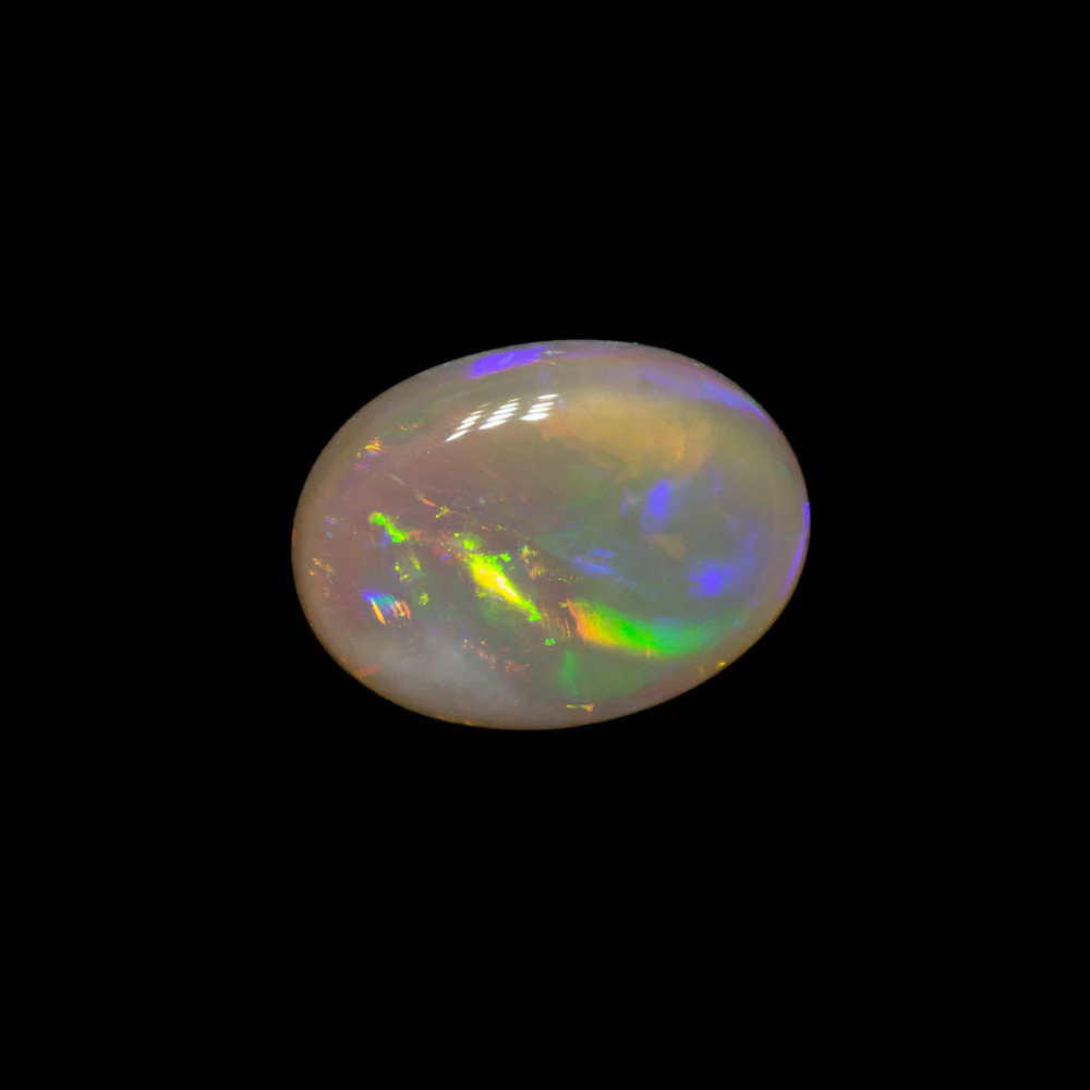 0.59 ct dark opal 6.9x5.2x2.5mm - Image 2