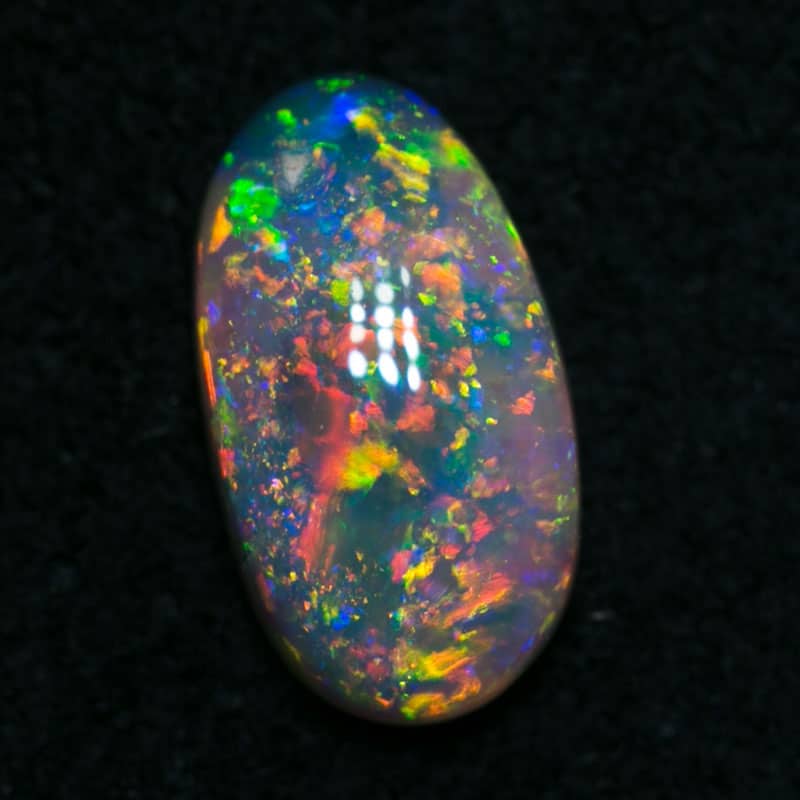 0.59 ct gem crystal opal 8x4x2mm - Image 2