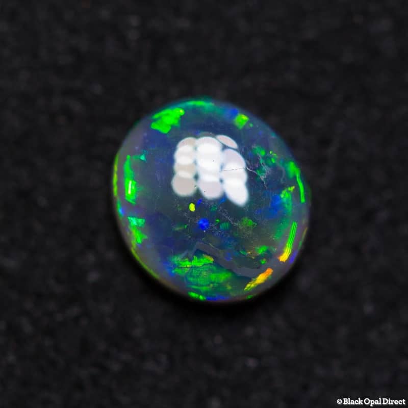 0.60 ct black opal 6x5x2mm - Image 2
