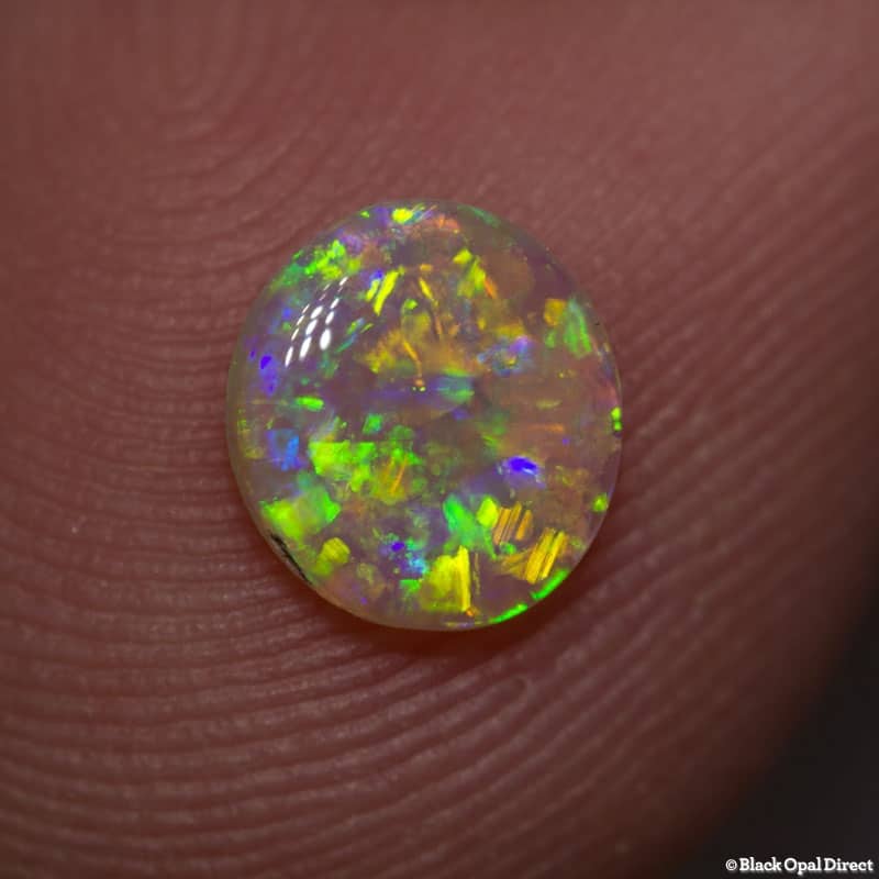 0.60 ct crystal opal 7x6.5x2mm - Image 3