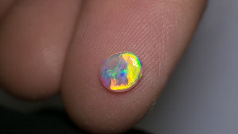 0.60 ct crystal opal 7x6x1.5mm - Image 2