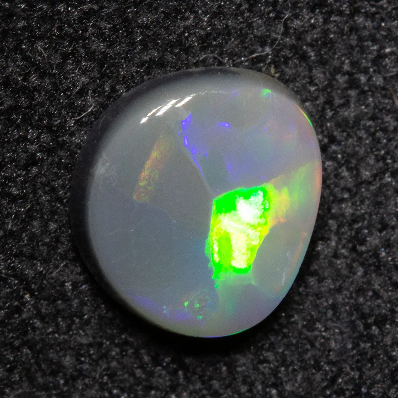 0.60 ct dark opal 6.4x5.8x2.2mm - Image 2