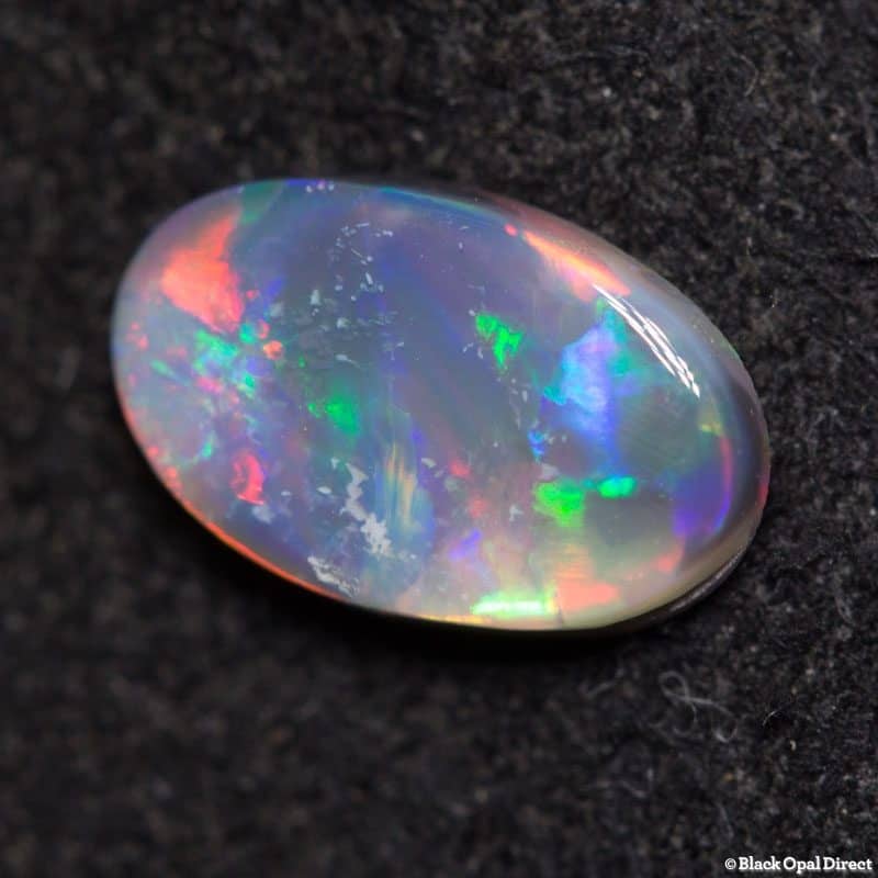 0.60 ct dark opal 8x5x2mm - Image 4