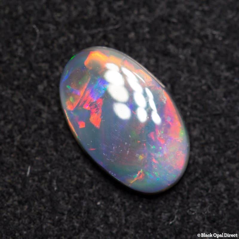 0.60 ct dark opal 8x5x2mm - Image 5