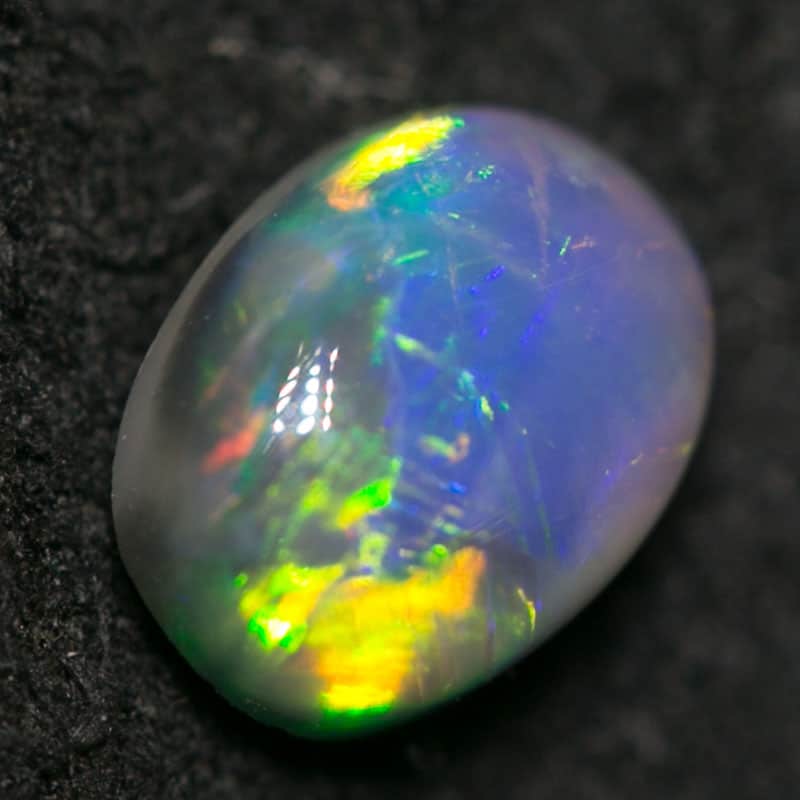 0.61 ct black opal 6x4x3mm - Image 5