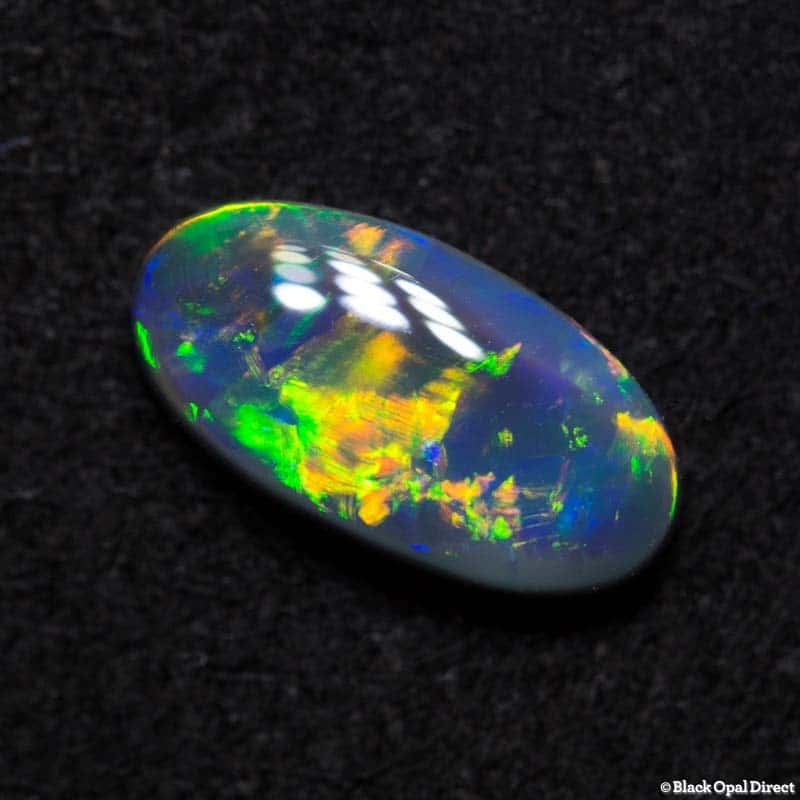 0.61 ct black opal 8x4x2mm - Image 3
