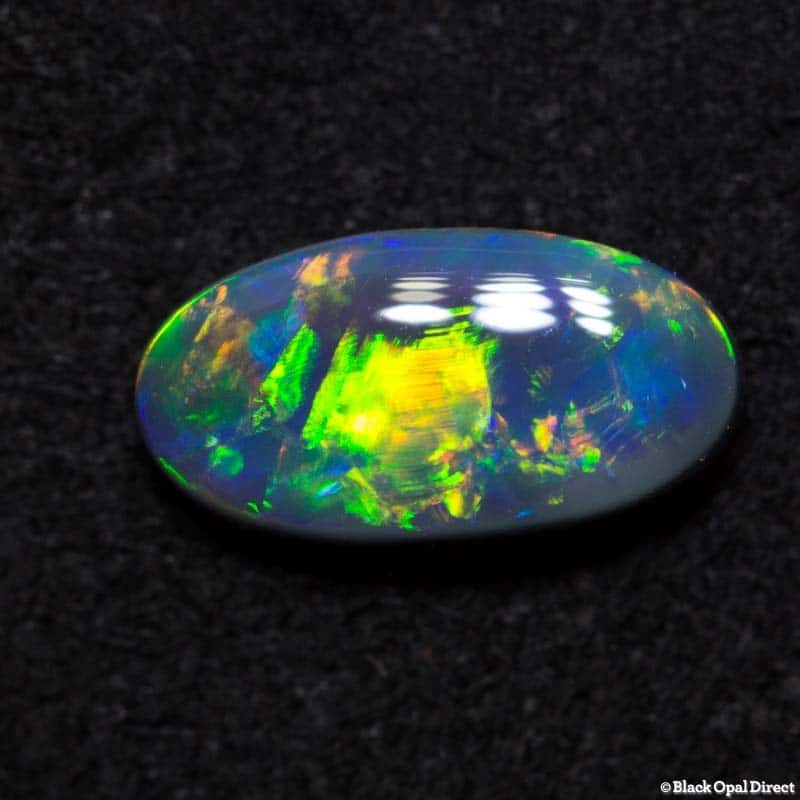 0.61 ct black opal 8x4x2mm - Image 4