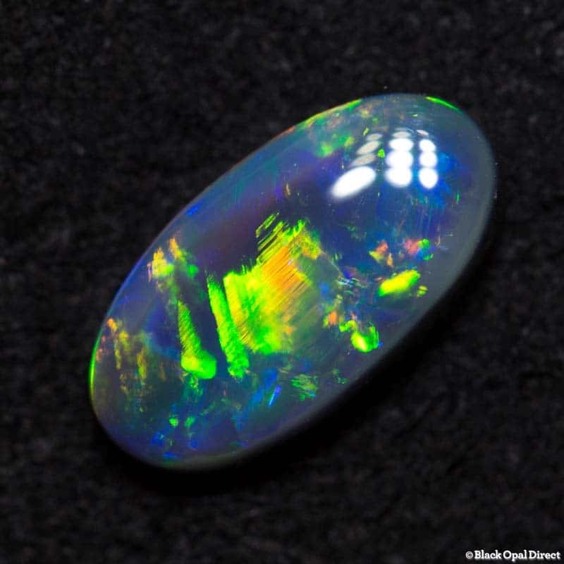 0.61 ct black opal 8x4x2mm - Image 5